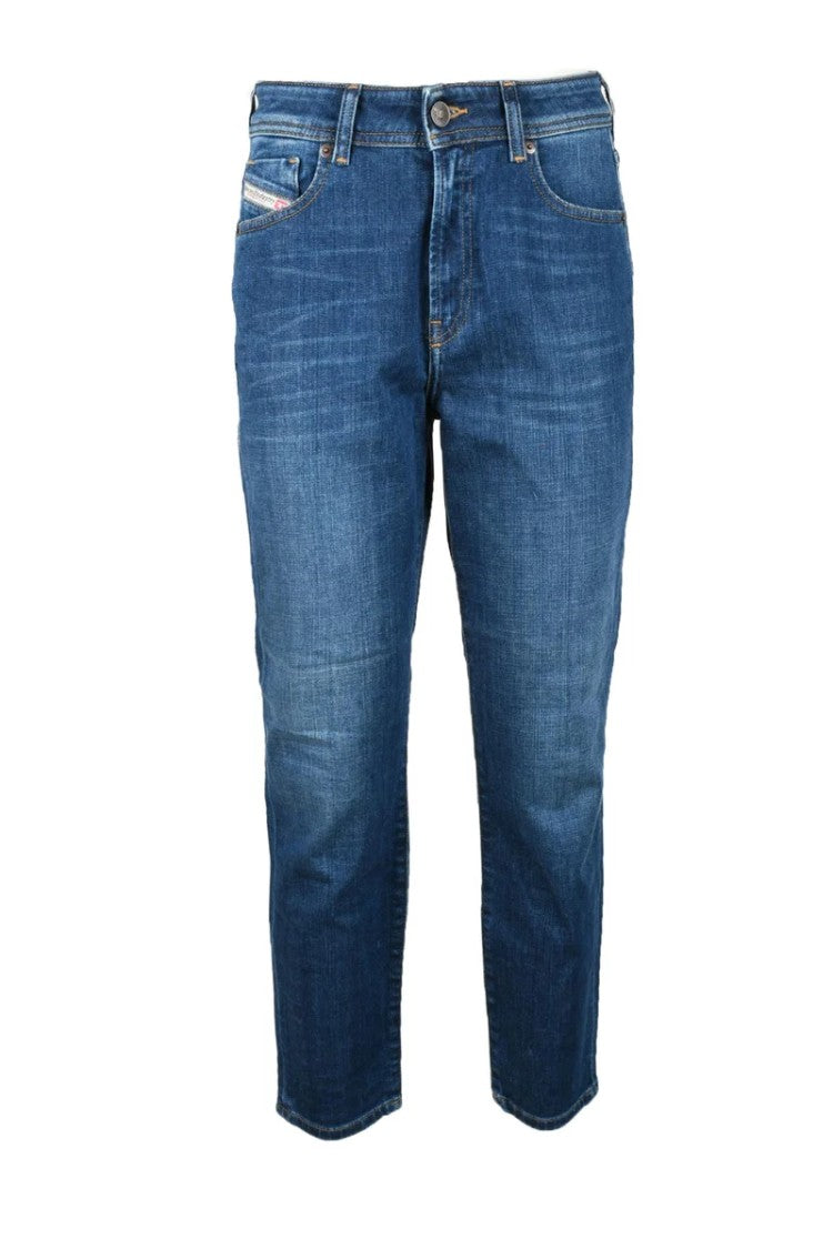 Diesel Blue Tapered Stretch Jeans