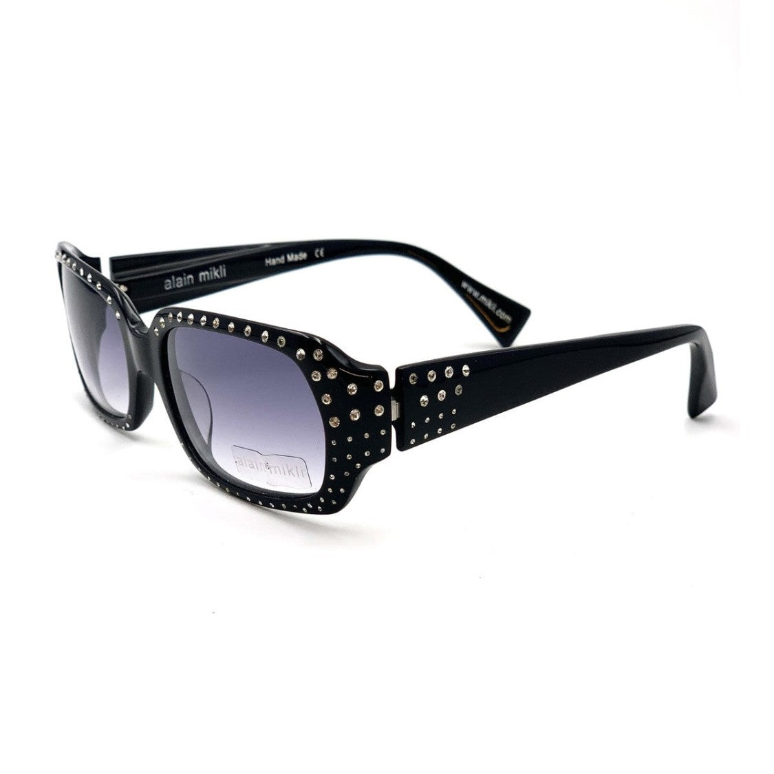 Alain Mikli Black A0495 Rectangular Sunglasses