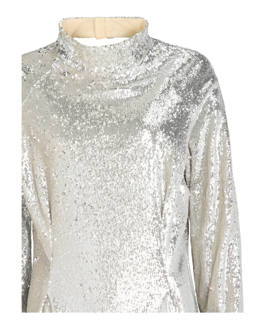 Givenchy Open-Back Sequin Gown