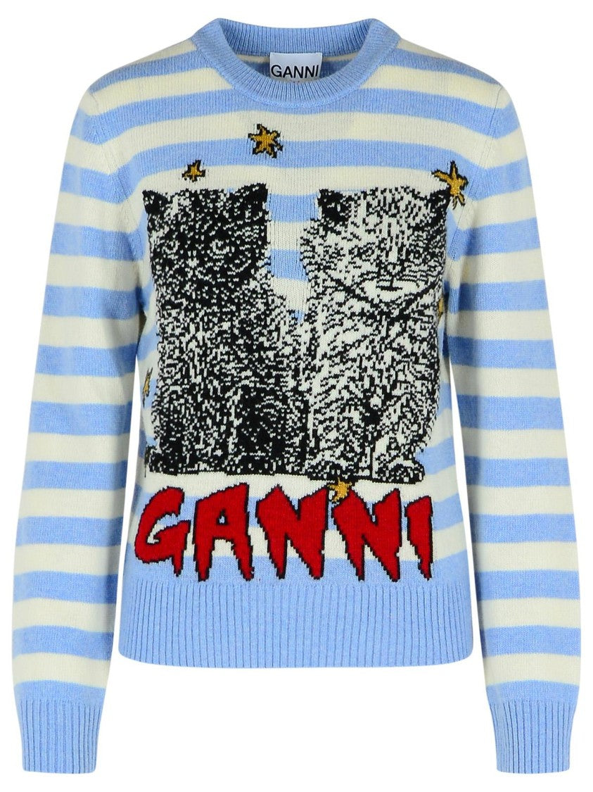 Ganni Wool Blend Sweater