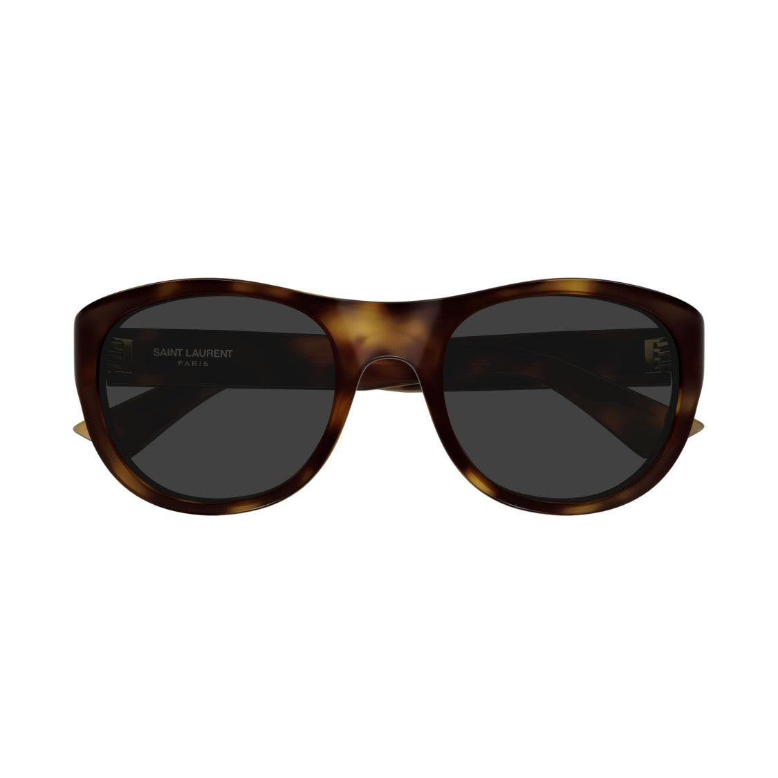 Saint Laurent Sl 798 Maxime Rounded Tortoiseshell Sunglasses