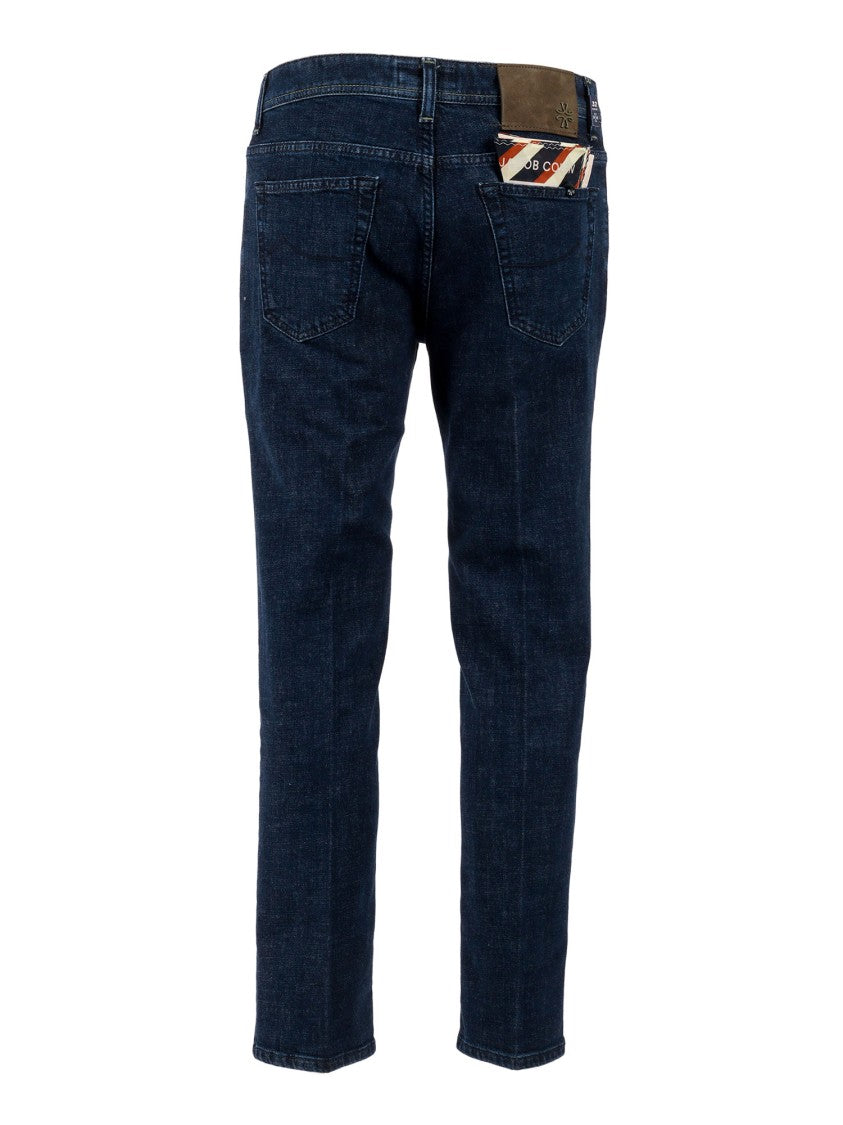 Jacob Cohen Scott Cropped Slim Fit Jeans