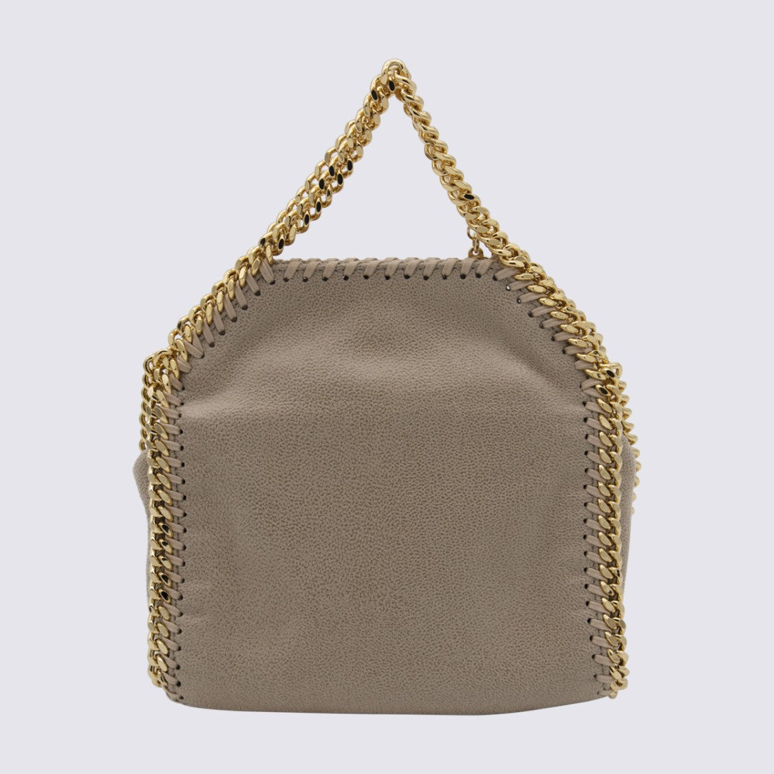 Stella Mccartney Structured Shoulder Bag With Gold-Tone Chain Detailing