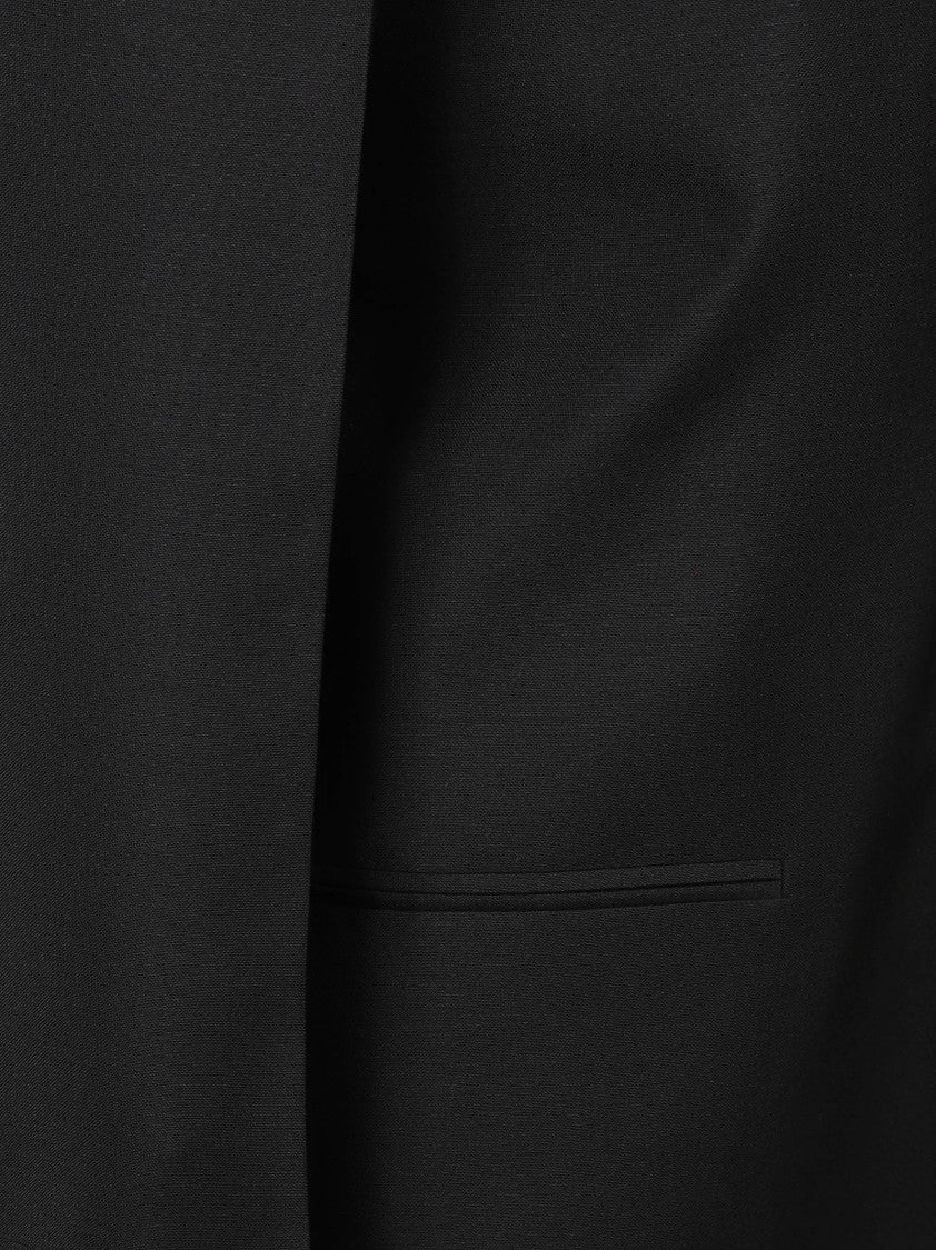 Jil Sander Classic Tailored Blazer With Notched Lapels And Three Pockets