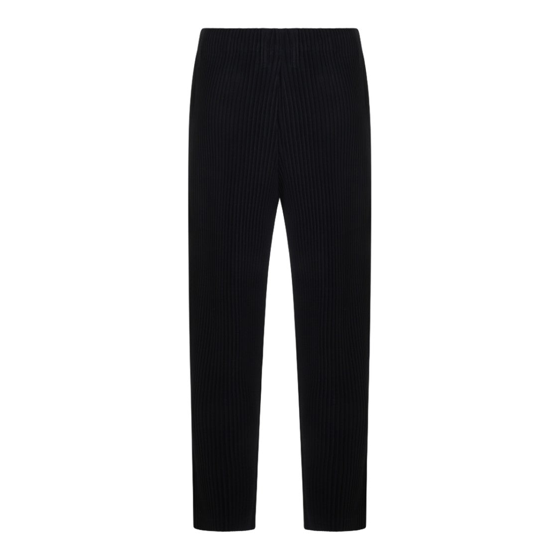 Homme Plissé Issey Miyake Straight-Leg Trousers With Distinctive Pleated Texture