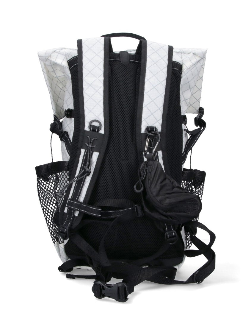 And Wander Minimalist White Bag With Smooth Texture