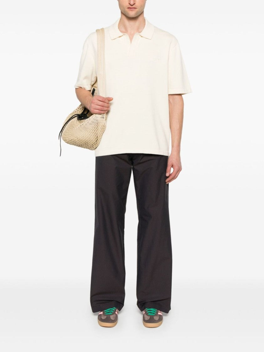 Maison Kitsuné Classic Beige Cotton T-Shirt