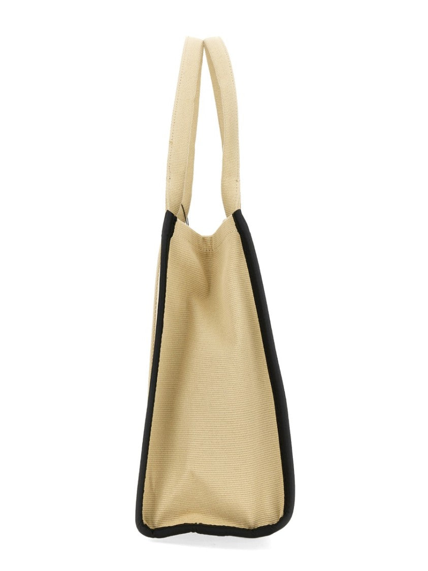 Marc Jacobs Large Rectangular Tote Bag In Cotton-Polyester Blend