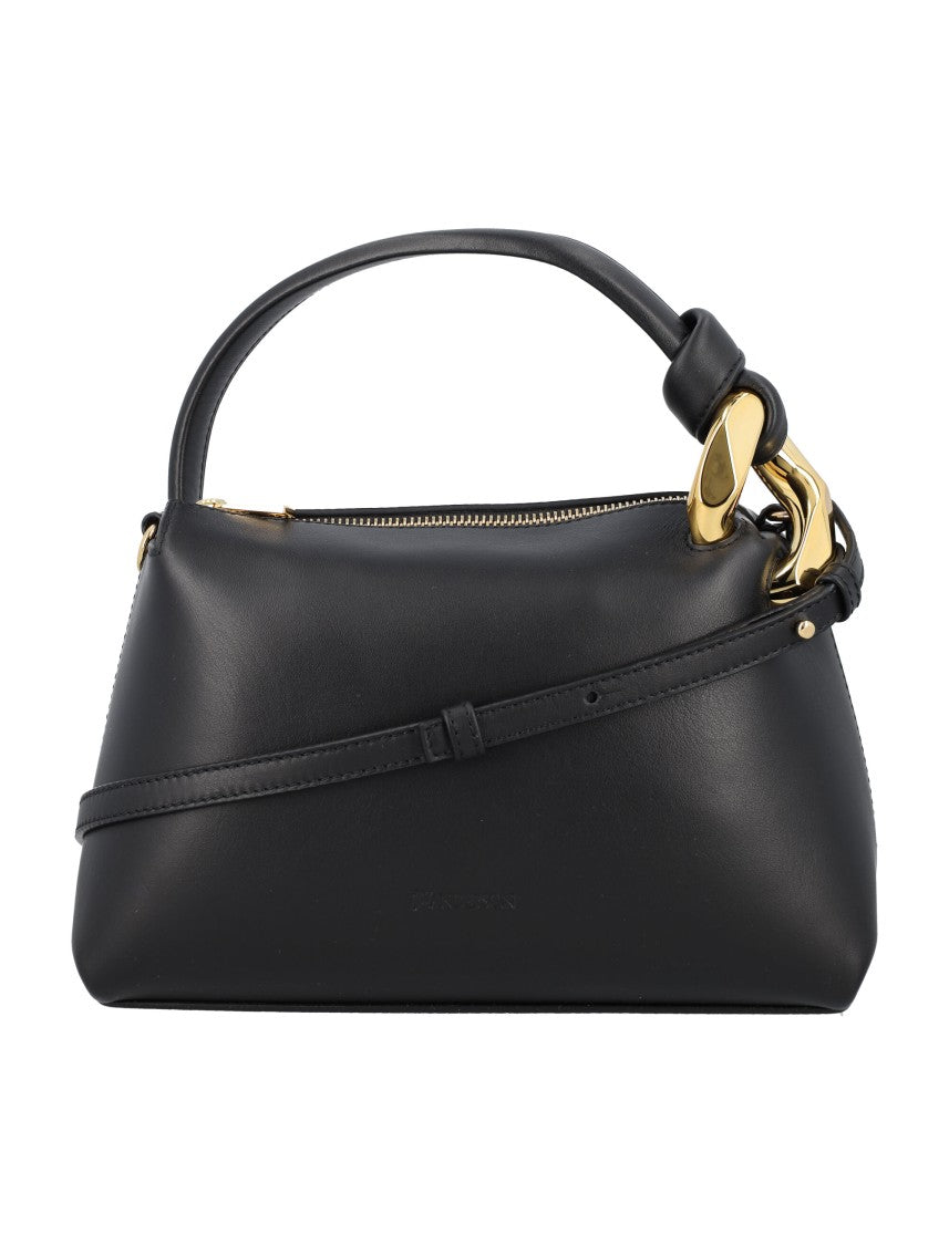 J. W. Anderson Black Corner Shoulder Small Bag