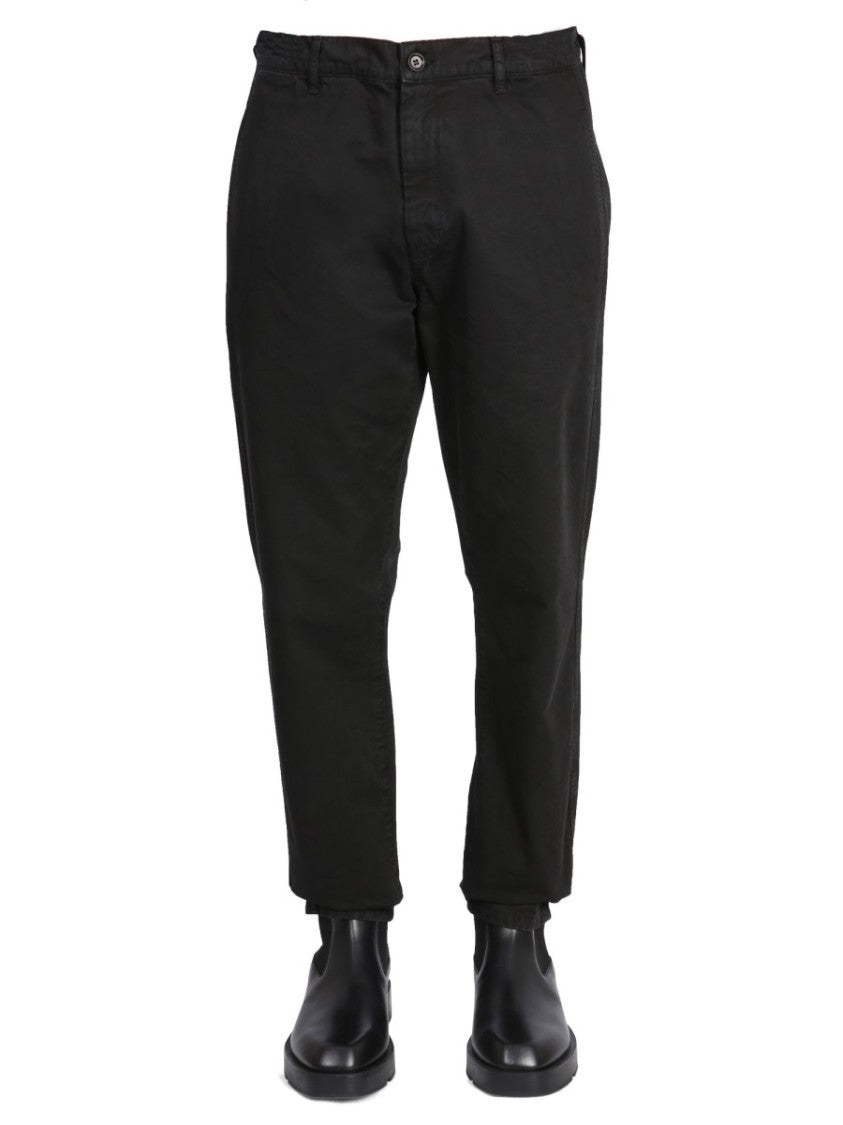 Aspesi Straight-Leg Chinos With Zipper