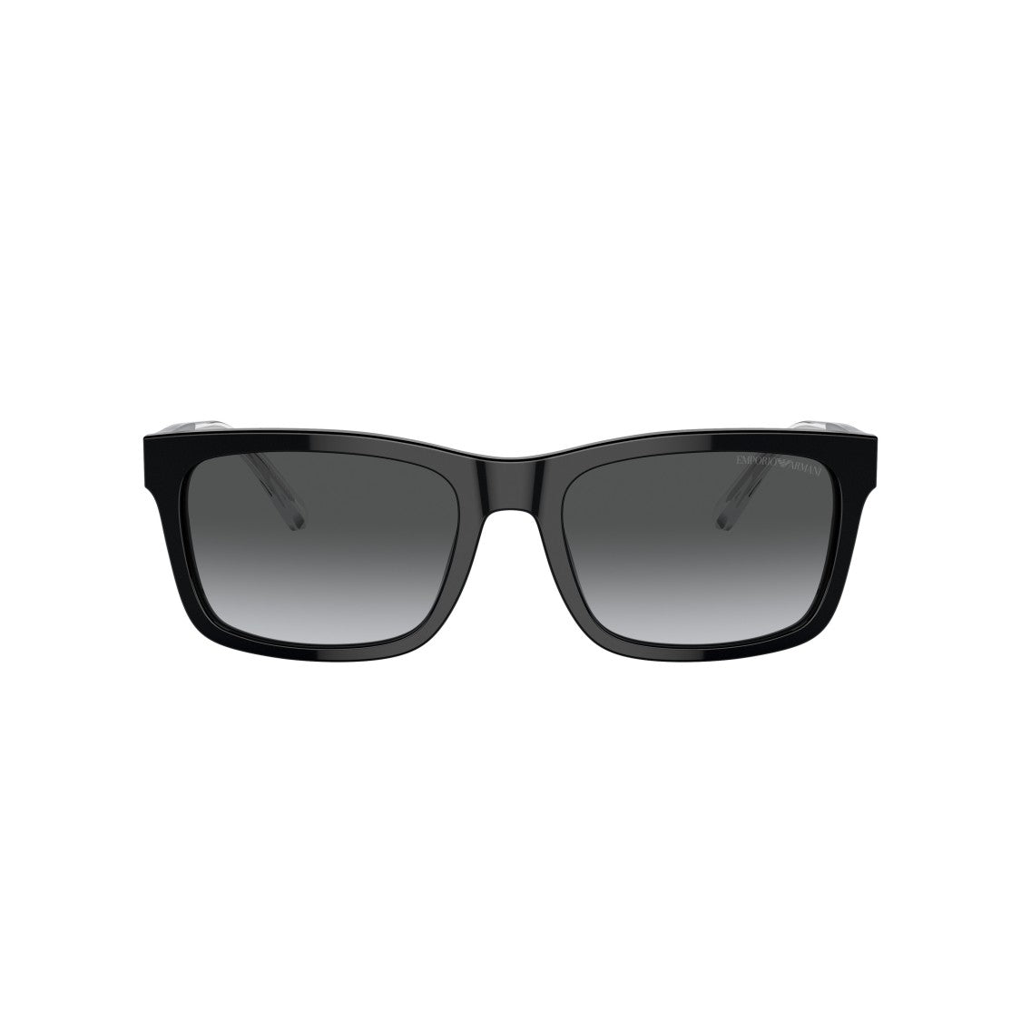 Emporio Armani 0Ea4224 Rectangular Frame Sunglasses With Gradient Lenses