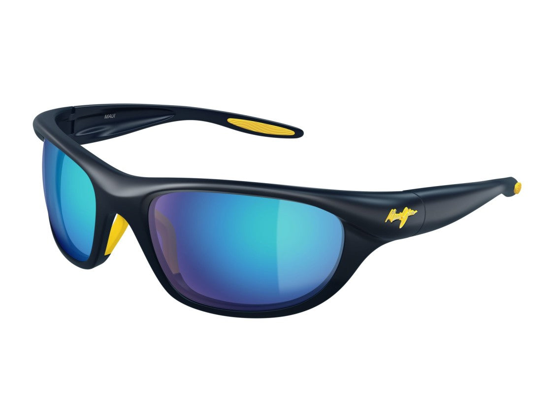 Maui Jim Black Mj0349s Plastic Sunglasses