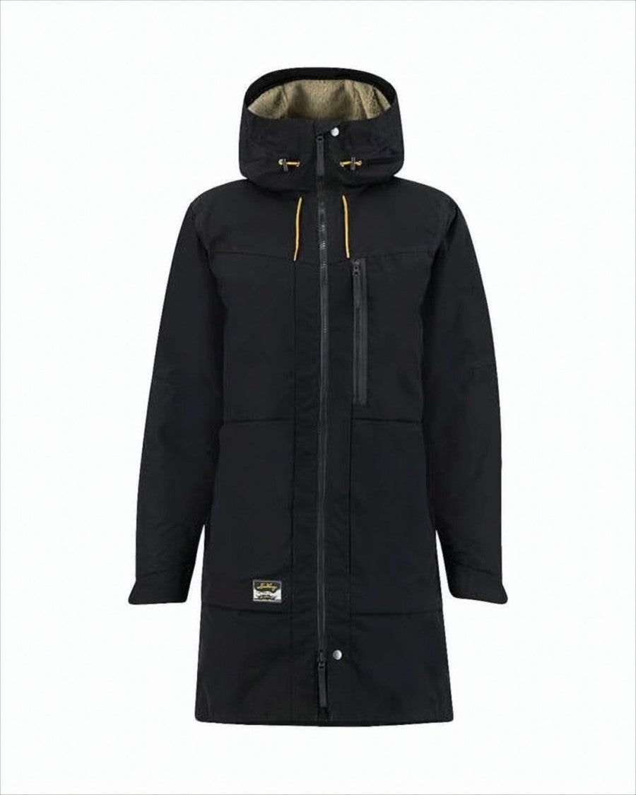 Lundhags Long Insulated Hooded Jacket With Design