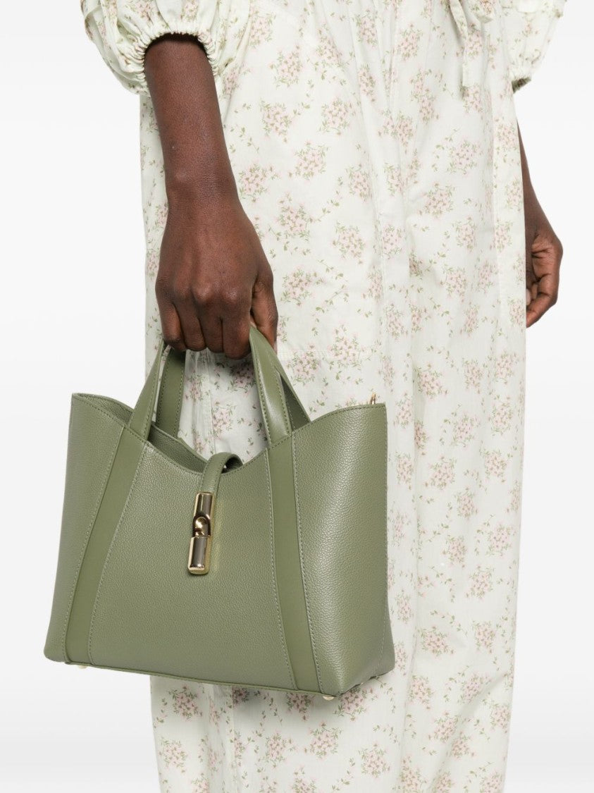 Furla Pebbled Leather Shopping Bag