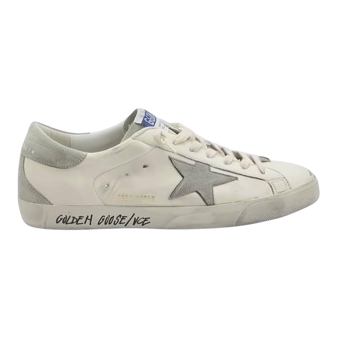 Golden Goose Low-Top Sneakers With Grey Suede Accents