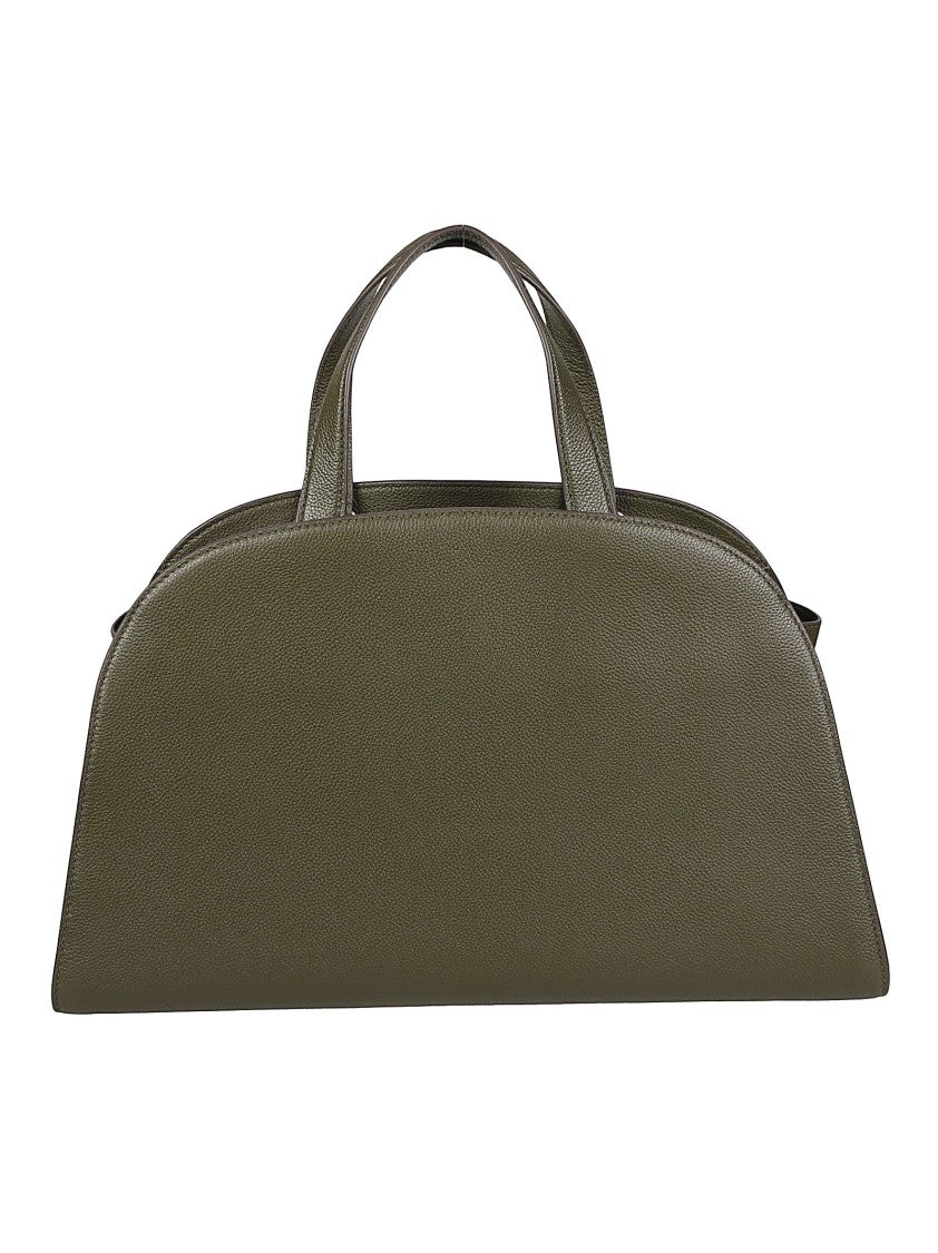Tory Burch Romy Textured Leather Bowling Bag
