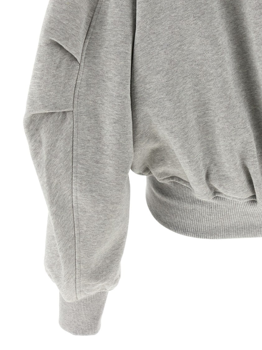 The Attico Double Fleece Hoodie