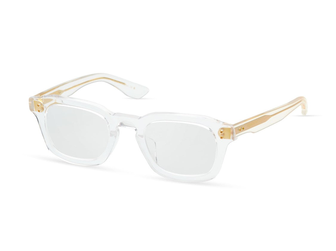 Dita Gold Waylun Rectangular Eyeglasses