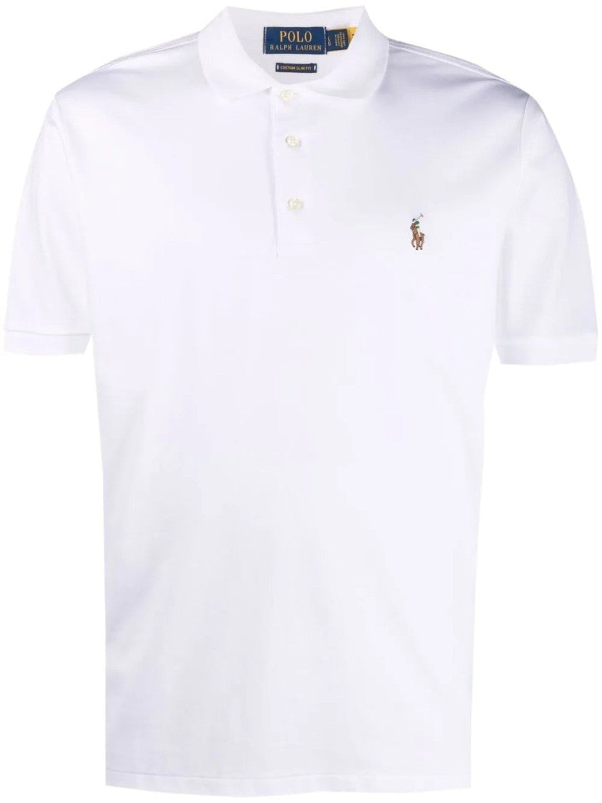Polo Ralph Lauren Short Sleeve White Polo Shirt