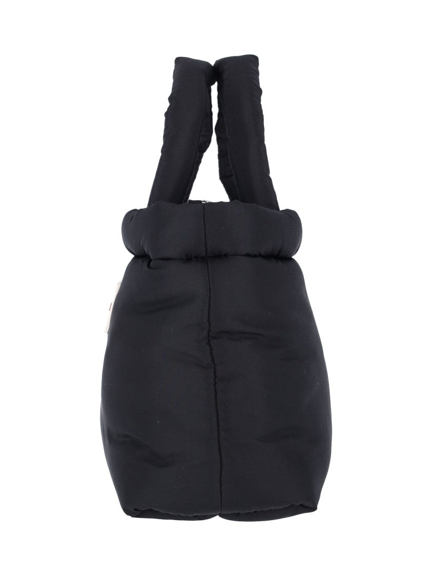 Marni Black Large Fabric Tote Bag