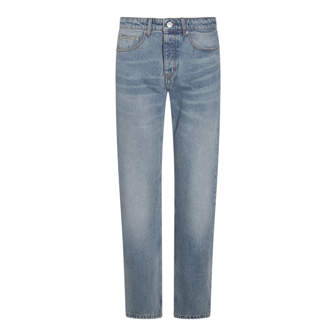 Ami Paris Blue Cotton Jeans