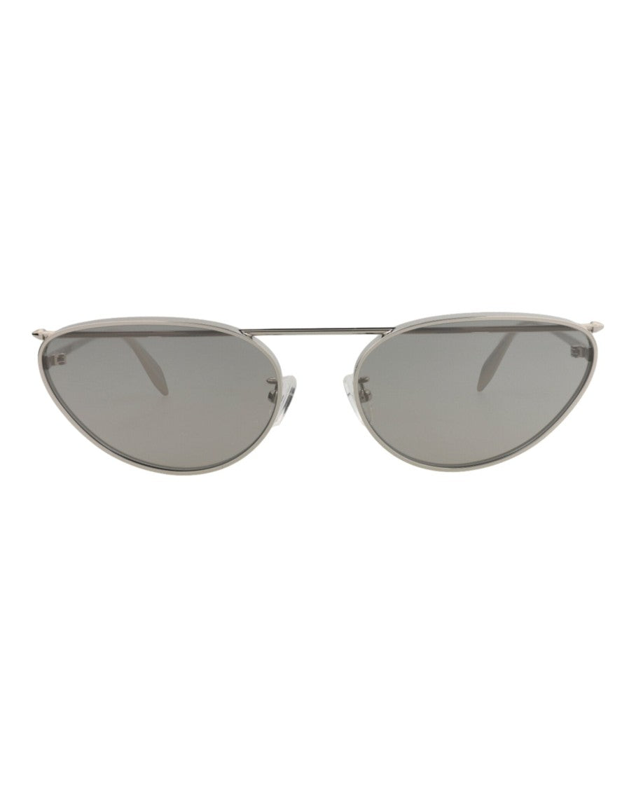 Alexander Mcqueen Cat Eye-Frame Metal Sunglasses