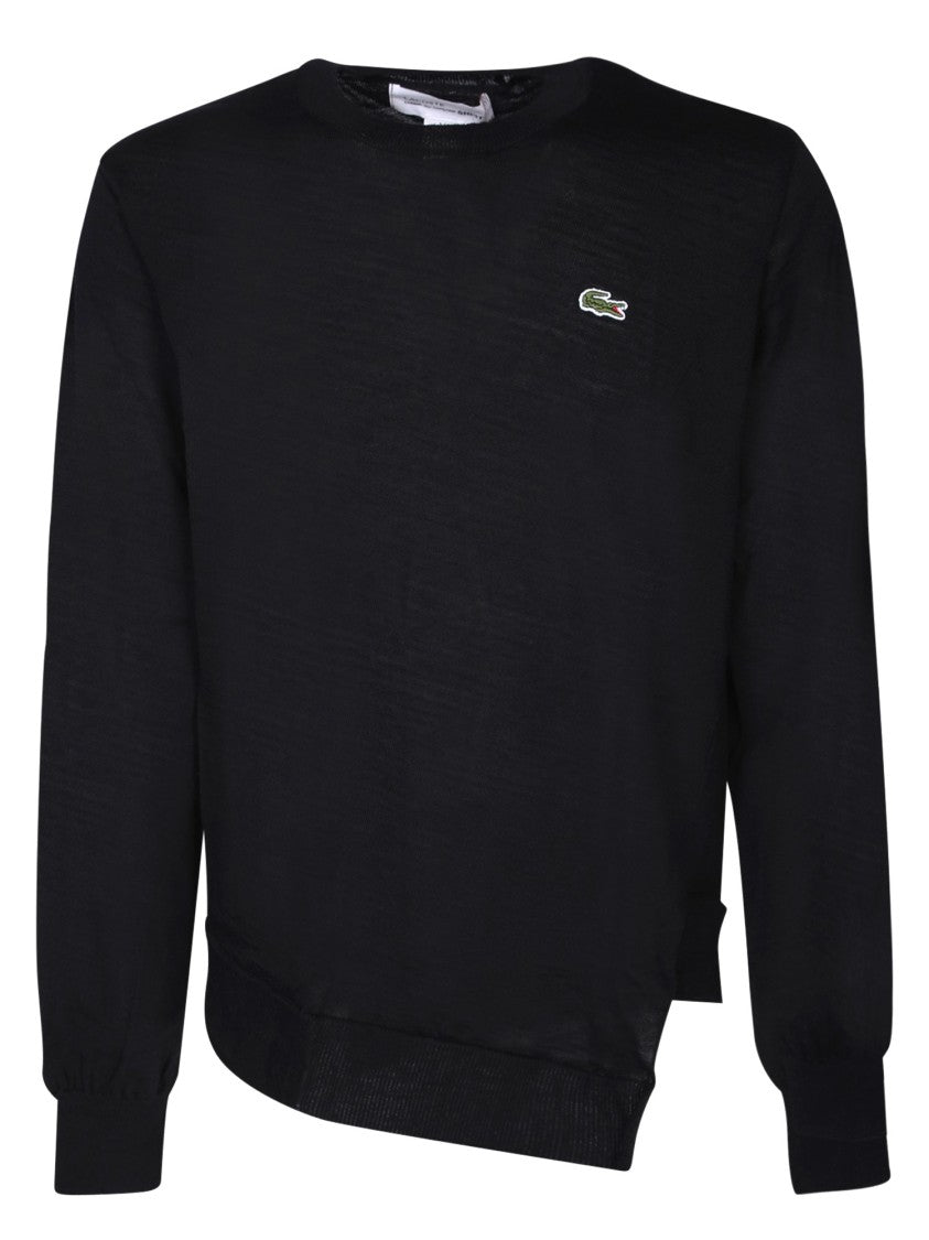 Comme Des Garçons Black Long-Sleeved Knitwear