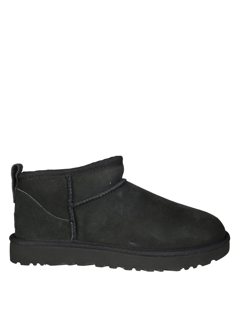 Ugg W Classic Ultra Mini Low-Cut Slip-On Suede Boots
