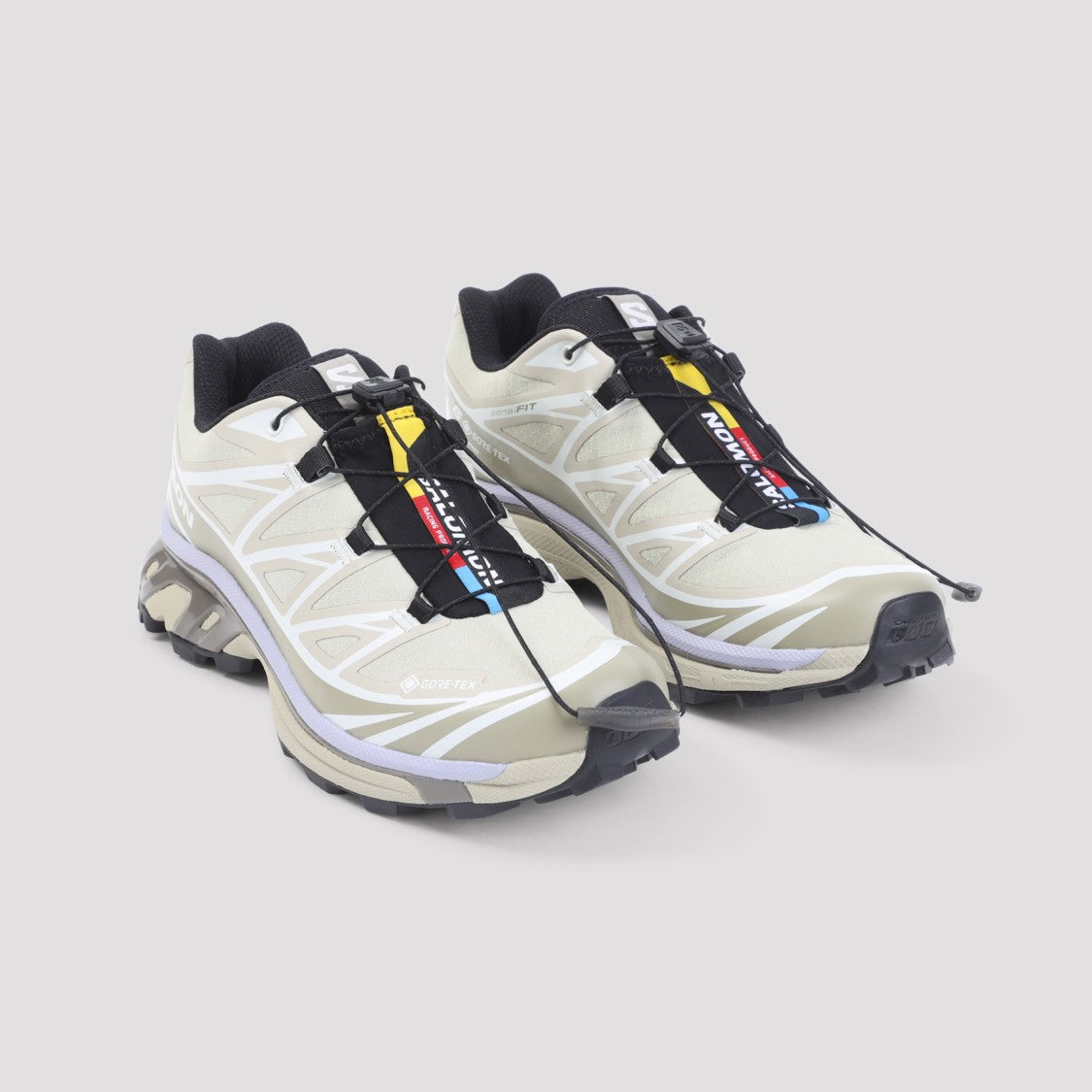 Salomon Streamlined Black Sneakers With Quick-Lace System