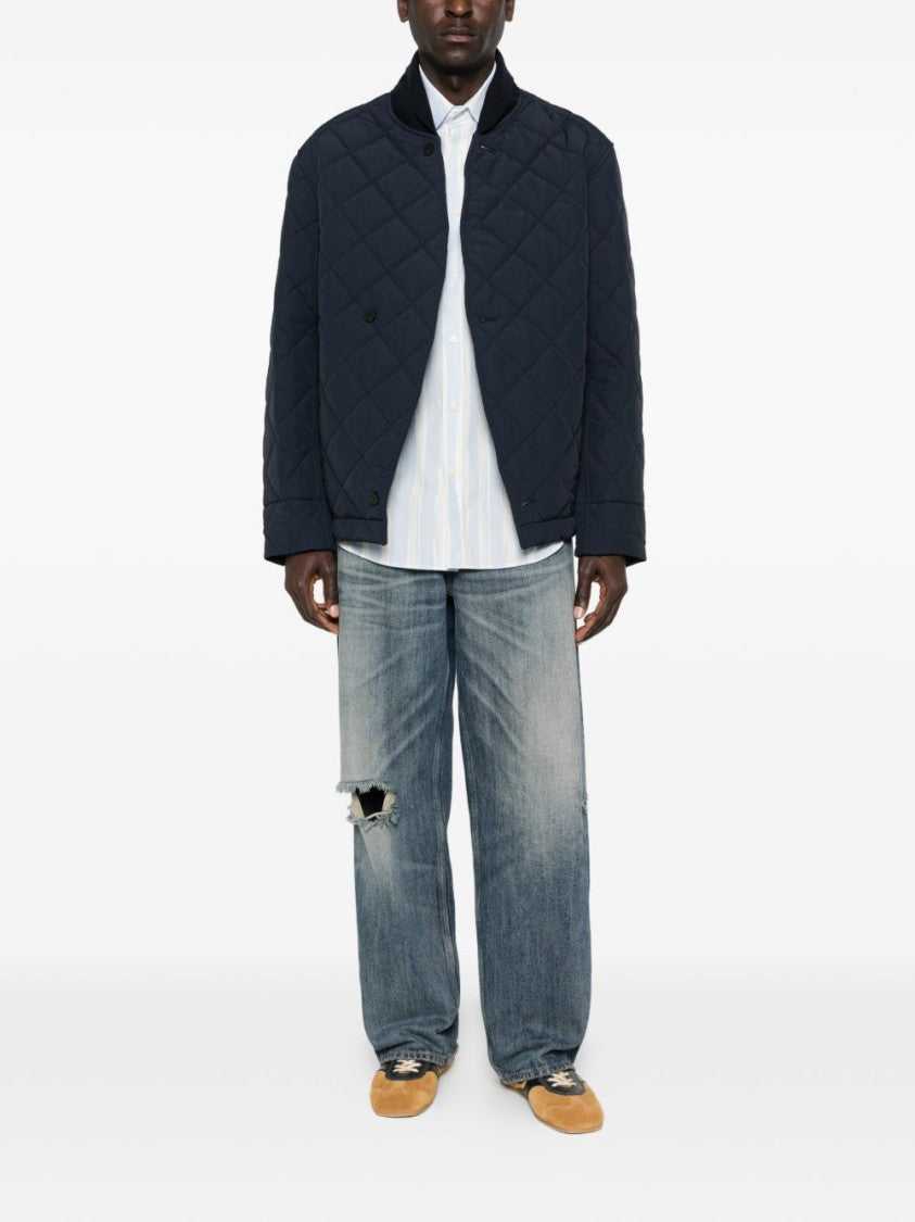 Jacquemus White Silk And Nylon Classic Shirt