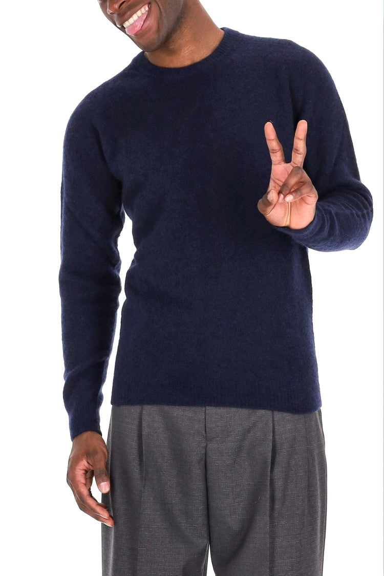 Roberto Collina Nuvola Cashmere And Silk Crewneck Sweater