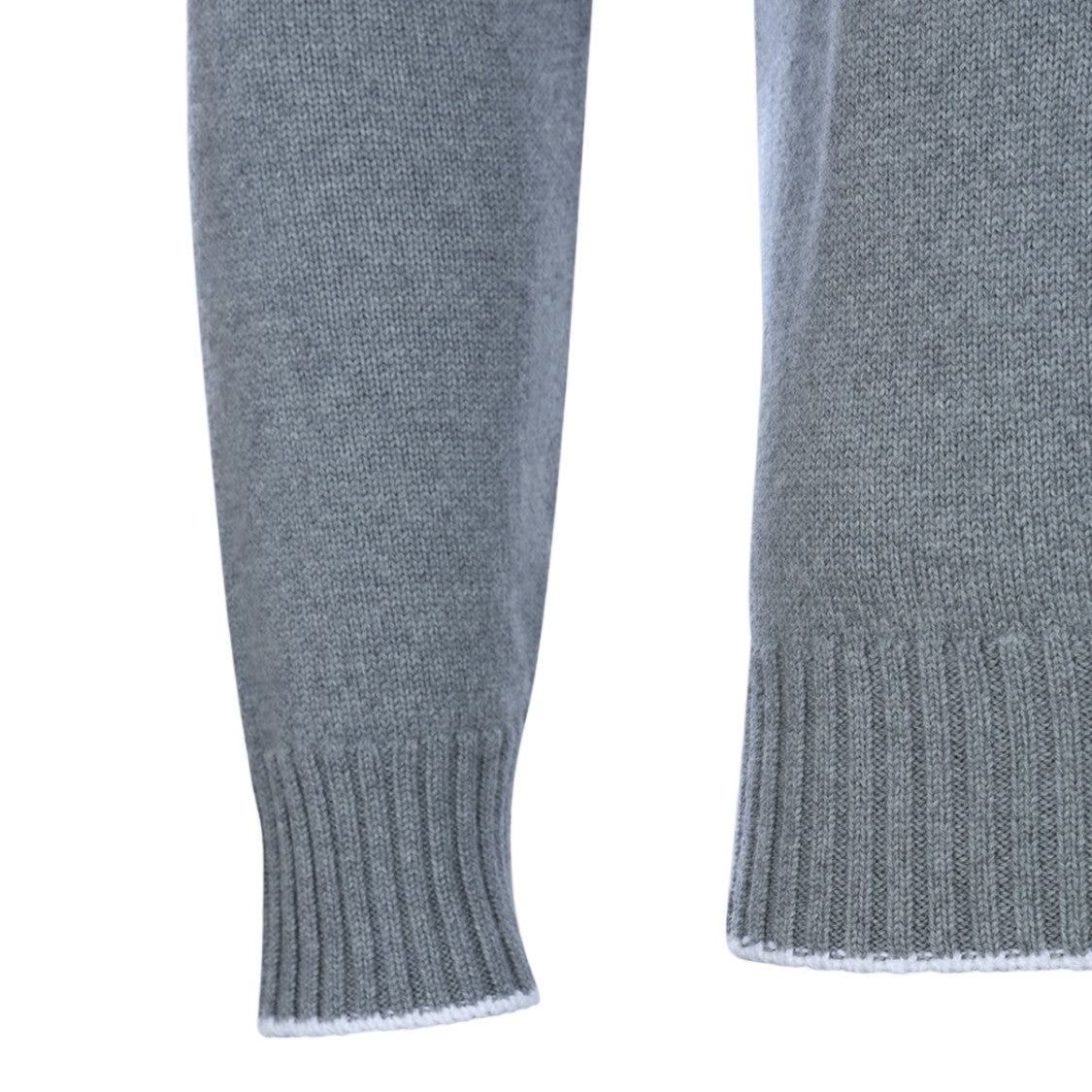 Eleventy Button-Up Cardigan Sweater With Ribbed Detailing