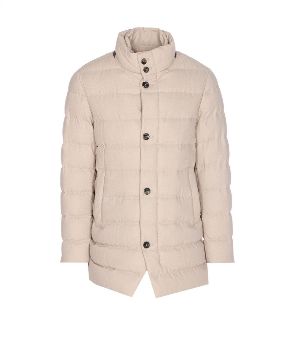 Herno Padded Jacket With Horizontal Quilting