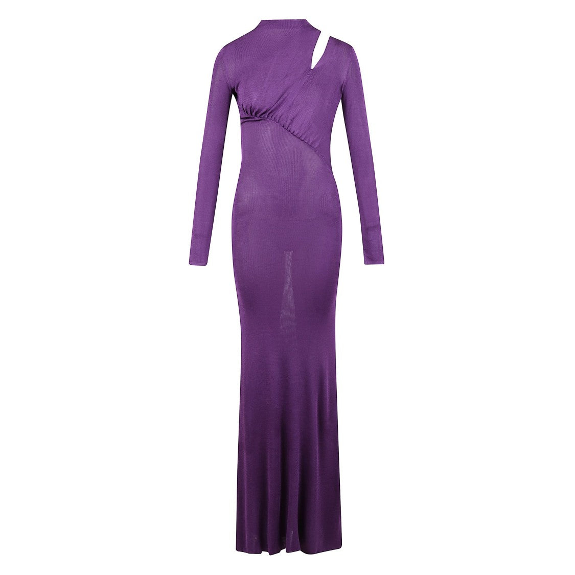 Self-Portrait Stretch Jersey Maxi Dress With Waist