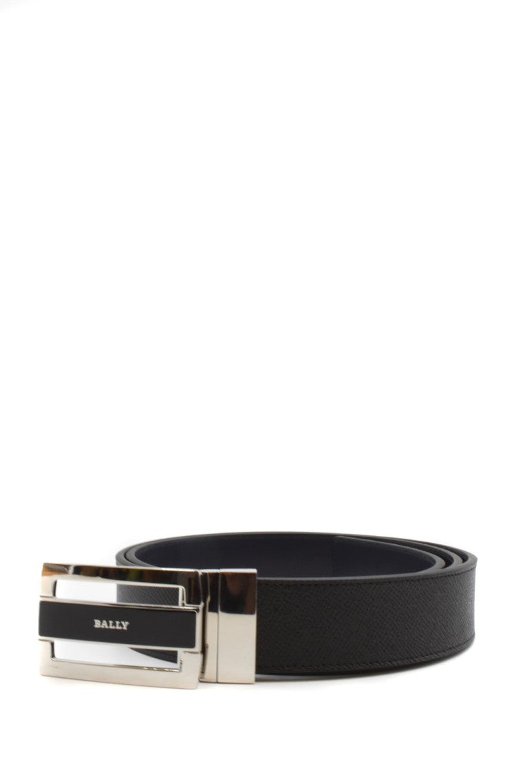 Bally Black Leather Belt