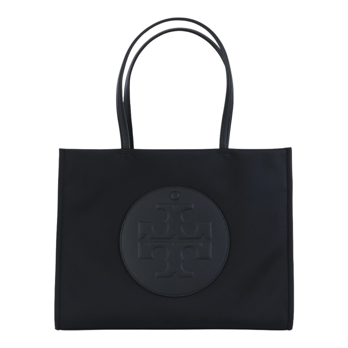 Tory Burch Rectangular Embossed Logo Tote Bag