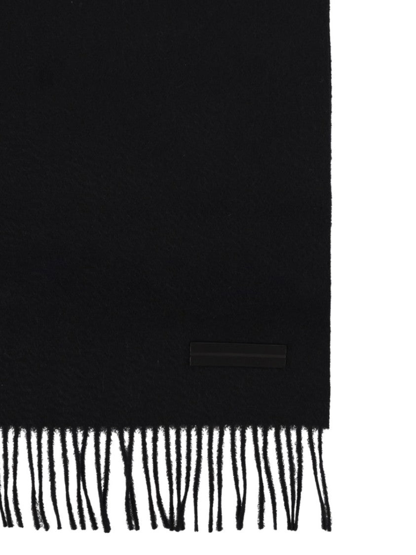 Zegna Fringed Edges Cashmere Scarf