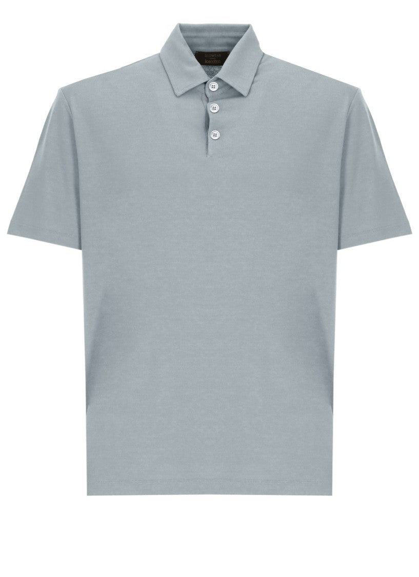 Zanone Light Blue Three Buttons Polo Shirt