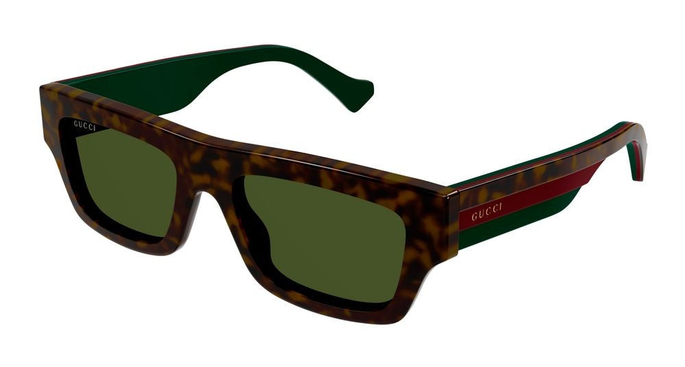 Gucci Sunglasses Gg1301s 002 Havana Havana Green 55/19/145