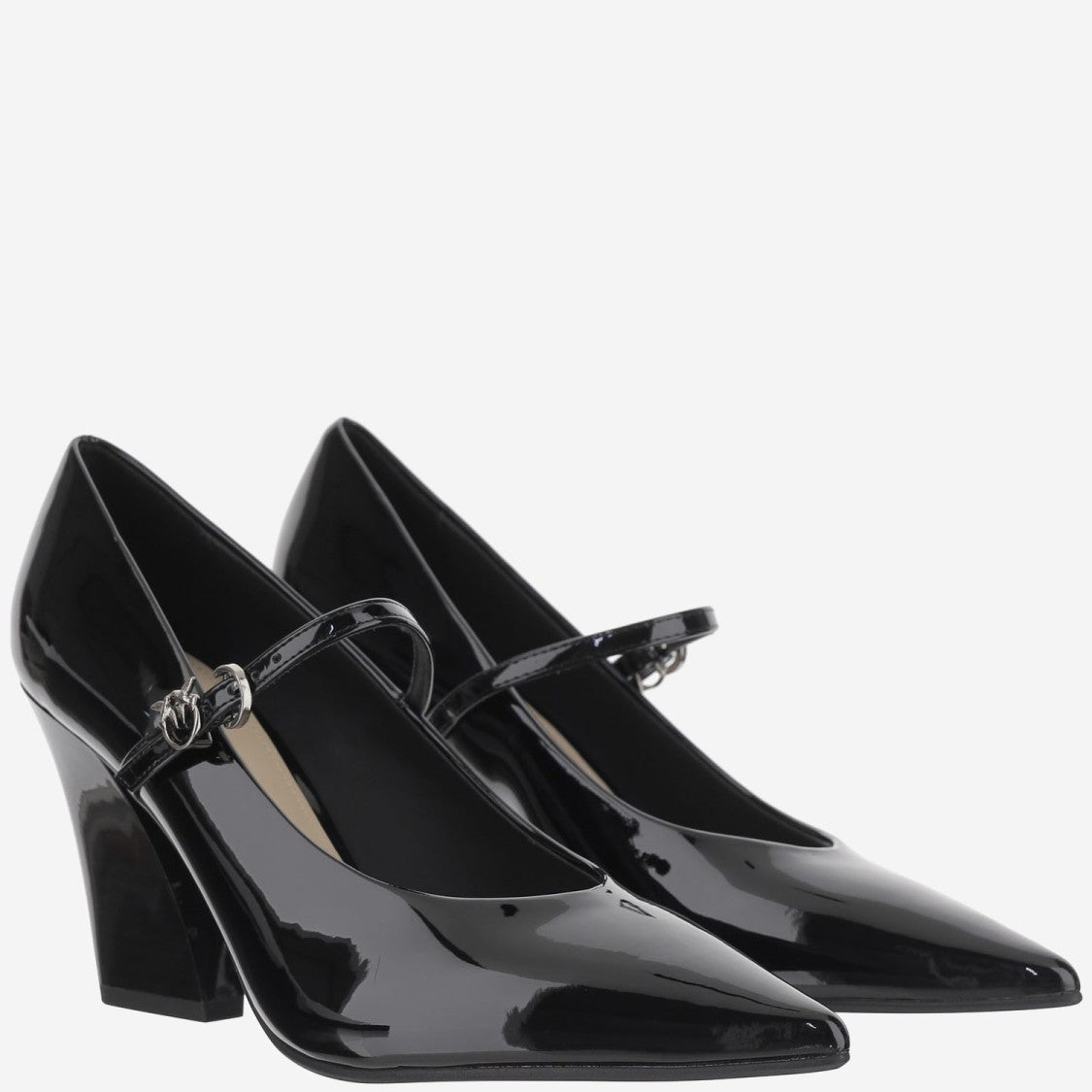 Pinko Glossy Leather Pumps