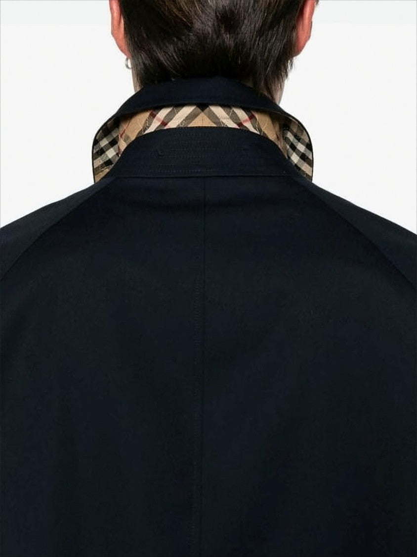 Burberry Mid-Length Tailored Coat With Classic Collar