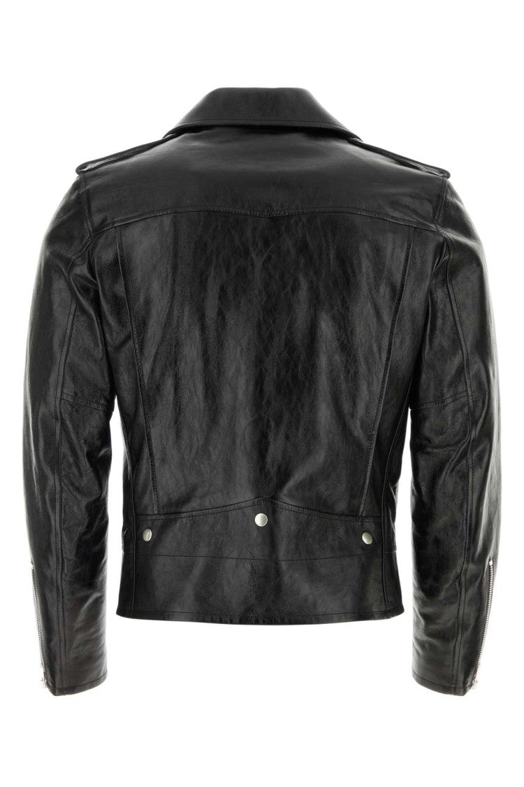 Saint Laurent Black Leather Jacket