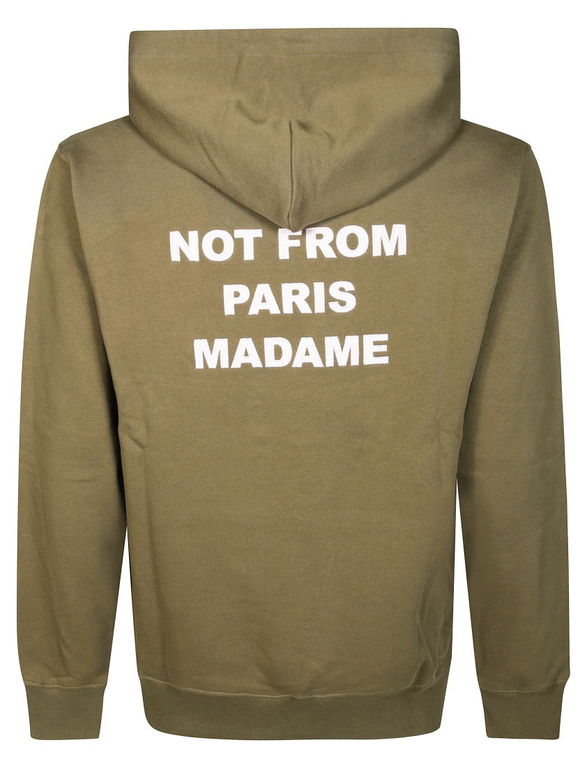 Drôle De Monsieur Olive Green Hoodie