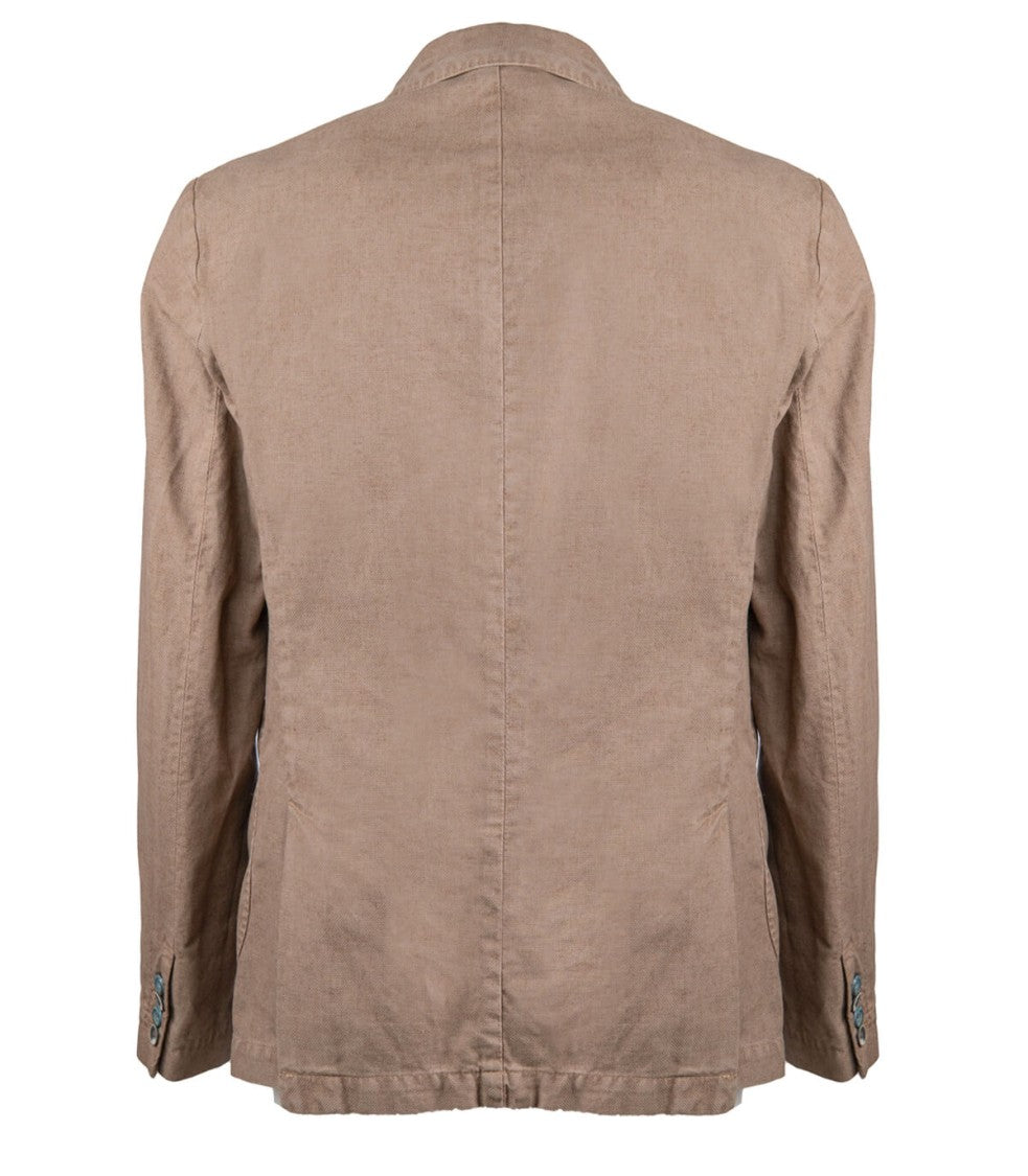 Bob Domi Beige Single-Breasted Jacket