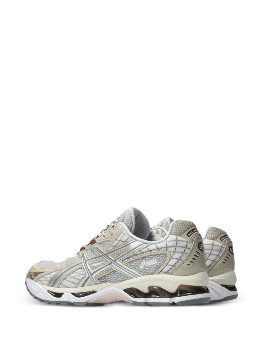 Asics Low-Profile Synthetic Leather Mesh Sneakers