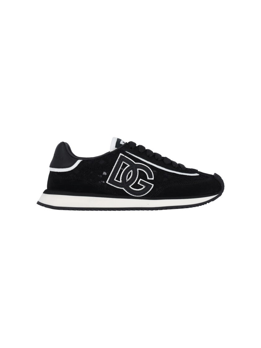Dolce & Gabbana "Cushion" Sneakers – Black