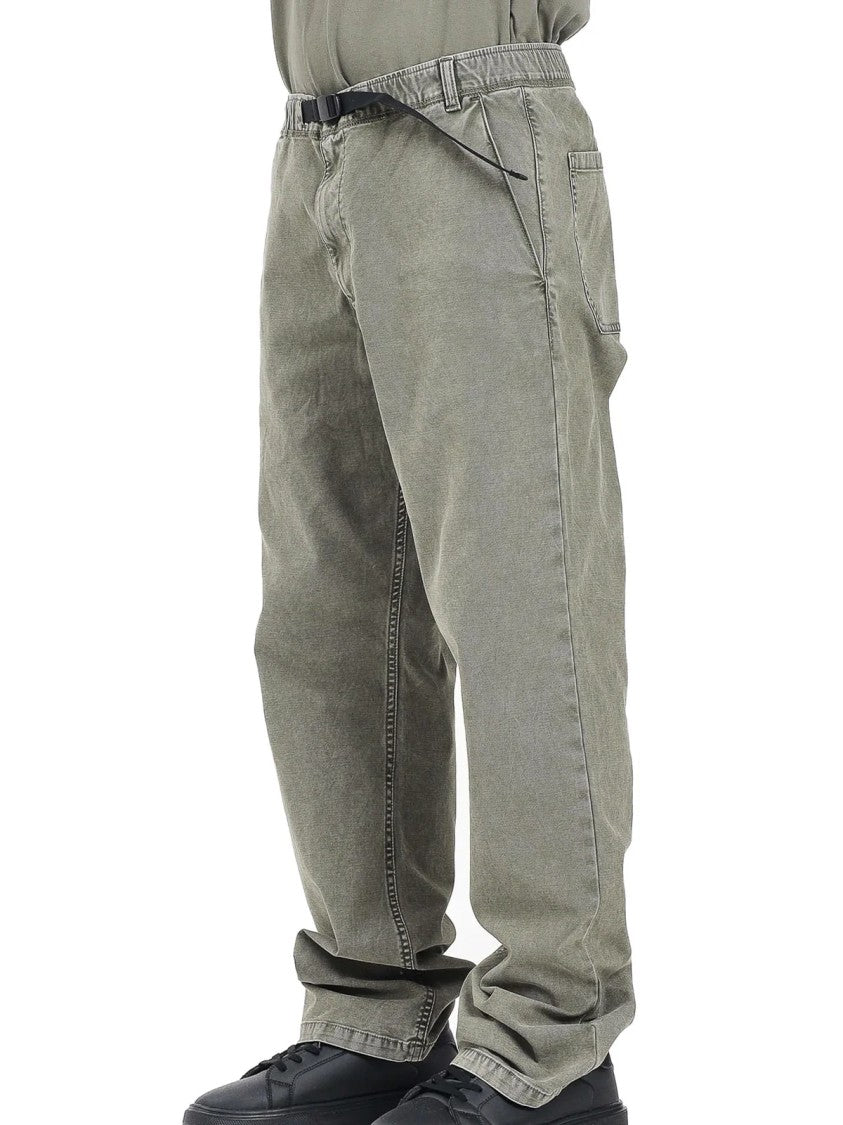 Napapijri Military Green Delavé Stretch Cotton Pants