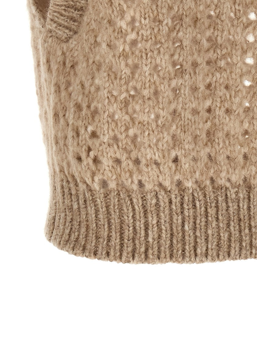 Peserico Lurex Tricot Vest