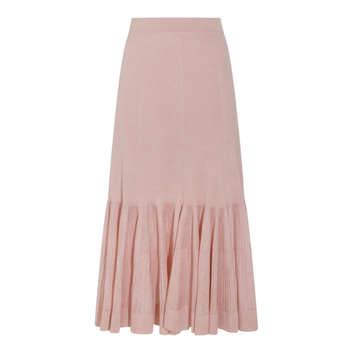 Zimmermann Midi Skirt With Flowing Silhouette And Pleated Hem