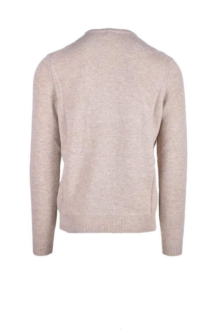Malo Optimum Wool Cashmere Sweater - Beige